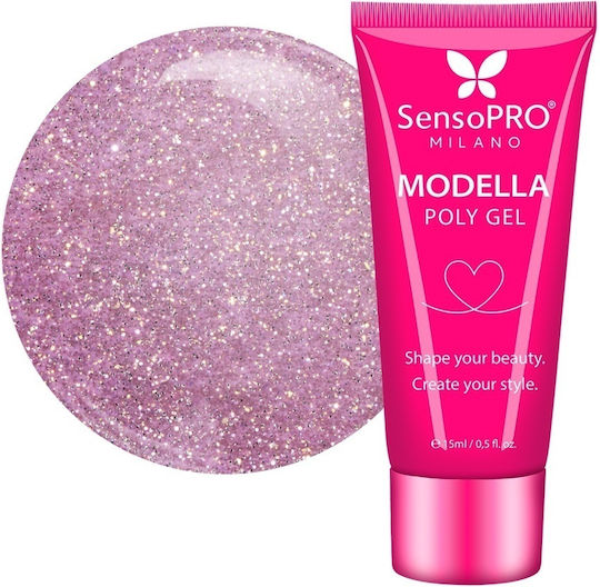 SensoPro Modella Geluri Unghii Taupe Gold 15ml