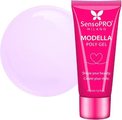 SensoPro Gel Falsche Nagel Lilafarbenes Seiden ...