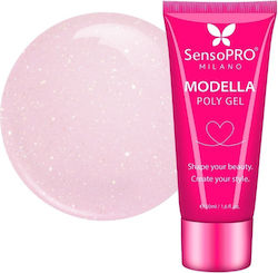 SensoPro Gel Falsche Nagel Rose Twinkle 50ml