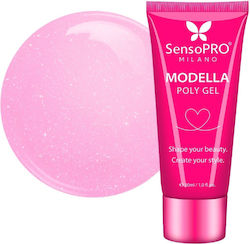 SensoPro Gel Νυχιών Pink Sheen 30ml