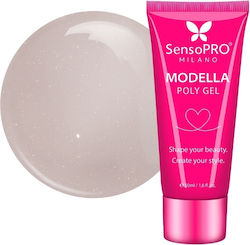 SensoPro Gel Falsche Nagelgel Cappuccino Glow 50ml
