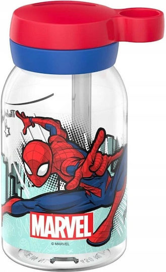Mepal Campus Παιδικό Παγούρι Spiderman με Καλαμάκι Πολύχρωμο 450ml