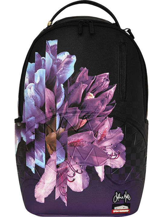 Sprayground Уинвуд Уолс Софи Мес Ученическа Раница Лилава с Джоб за Бутилка