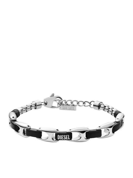 Diesel Men's Bracelet Made of Steel