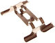 Porsche T Cayenne 18 Linker Bremssattelfeder Set Pab61527000