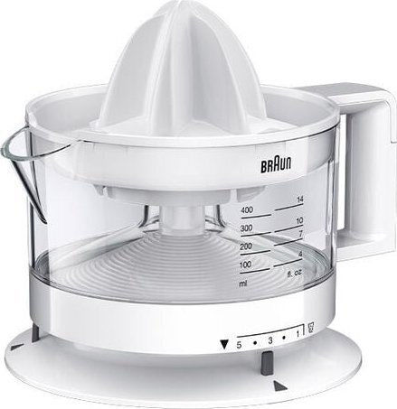 Braun Elektrischer Entsafter 20W mit Gewicht 350ml Braun