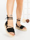 Sandale Casual Damă Negre