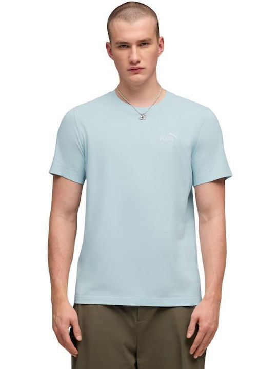 PUMA Logo тениска светлосин