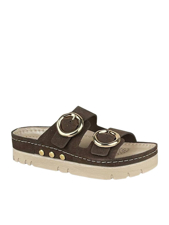 Vesna Vesna Damen Anatomische Braune Flatforms