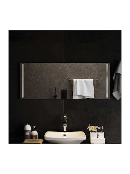 vidaXL Badezimmerspiegel Led 100x40cm Transparent