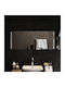 vidaXL Badezimmerspiegel Led 100x40cm Transparent