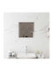 vidaXL Badezimmerspiegel Led 40x40cm Transparent