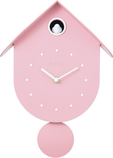 I-Total Wanduhr Rosa