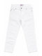 Kinderhose Denim Weiß