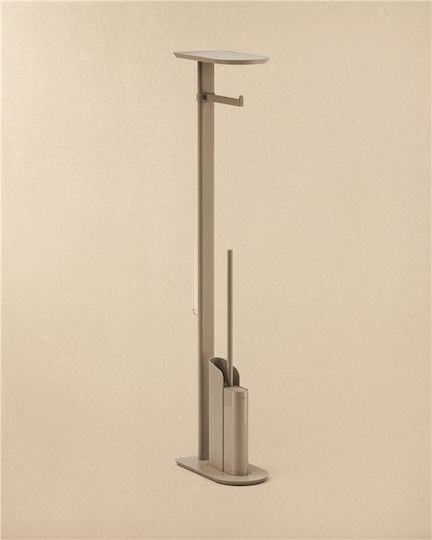 Cosmic Bathroom Accessory Set Inox Beige