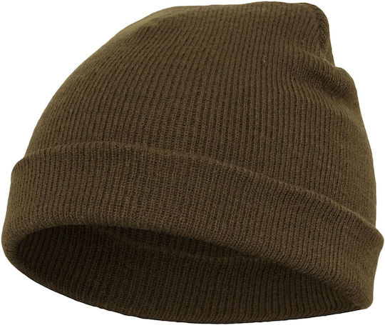 Beanie Unisex Knitted Beanie in Green Colour