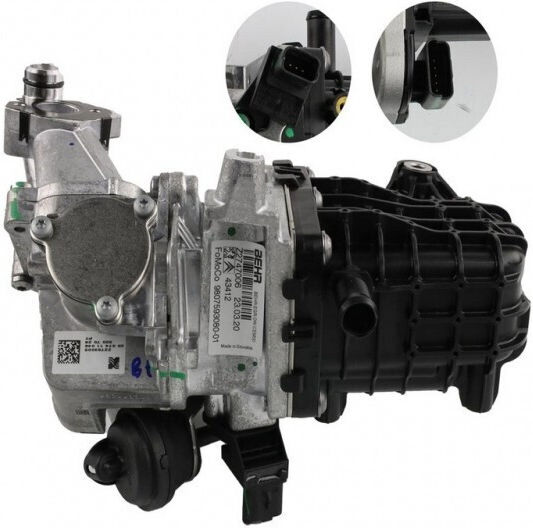Вентил EGR Citroen Jumper 14 2.0 DW10F Euro6 9807593080