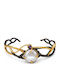 Poco Loco Women's Leather Handcuff Bracelet