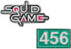 Squid Game Pins 2-pack Squid Game & Player 456