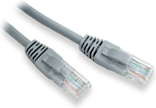 Lynx U/UTP Cat.5e (Gigabit) Καλώδιο Δικτύου Ethernet 0.1m Γκρι 10τμχ