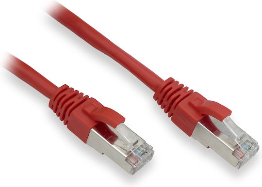 Lynx U/UTP Cat.5e (Gigabit) Network Cable Ethernet 0.5m Red 10 Pieces
