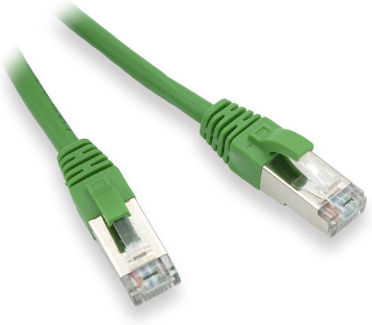 Lynx U/UTP Cat.5e (Gigabit) Network Cable Ethernet 0.1m Green 10 Pieces