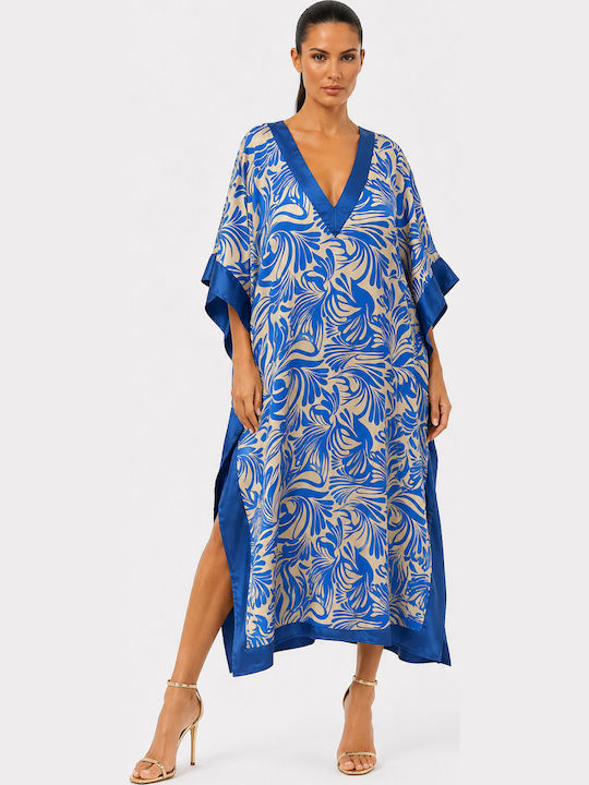Bluepoint Caftan lung de plajă pentru femei Roua