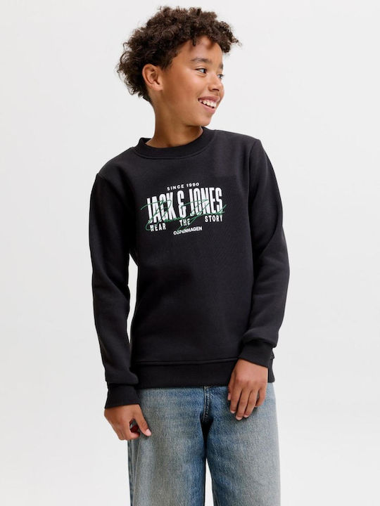 Jack & Jones Παιδικό Φούτερ Μαύρη Jones