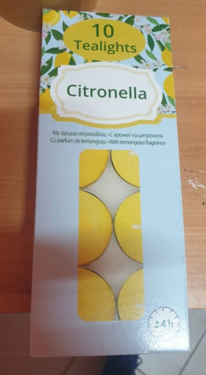 Price's Candles Insektenschutzkerze Für Mücken 10 Stück