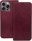 Book Case Smart Suede iPhone 16 Purple