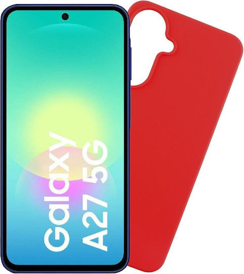 Volte-Tel Silicone TPU Case Samsung A27 5G A276 6.7in Camera Guard Red Volte-Tel