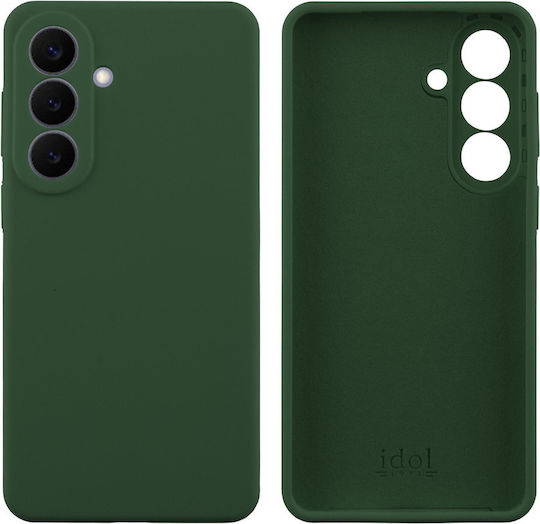 Idol 1991 Velvet Elite TPU Case Samsung S26 5G S942 6.3in 4 Side Full Camera Protection Dark Green 5205308425196