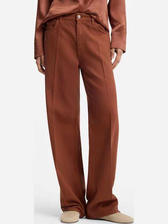 Women's Jean Pants Brown
