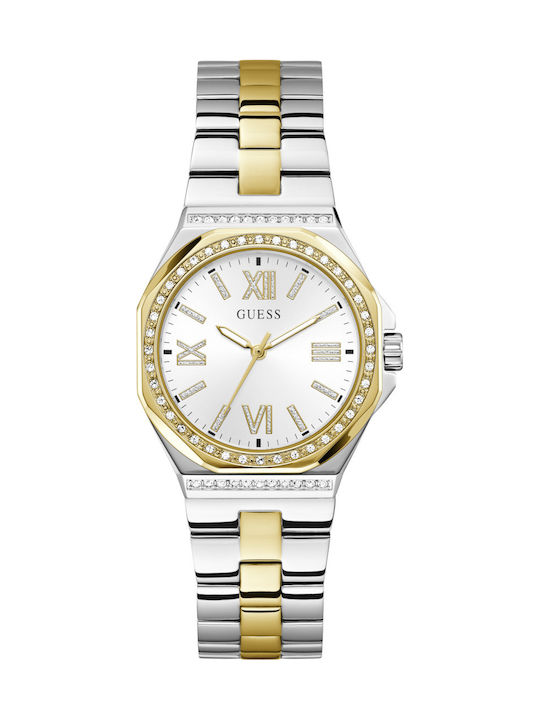Guess Empress Women's Watch 34mm Battery with Gold Stainless Steel Strap