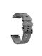 Garmin Fenix 5s Plus 20mm Curea de Ceas din Silicon Gri