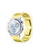 Huawei GT4 46mm GT5 46mm GT5 Pro 22mm H Shape Butterfly Clasp Stainless Steel Gold