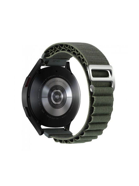 Curea Nylon Loop Amazfit Bip 6 46mm Verde