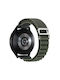 Curea Nylon Loop Amazfit Bip 6 46mm Verde