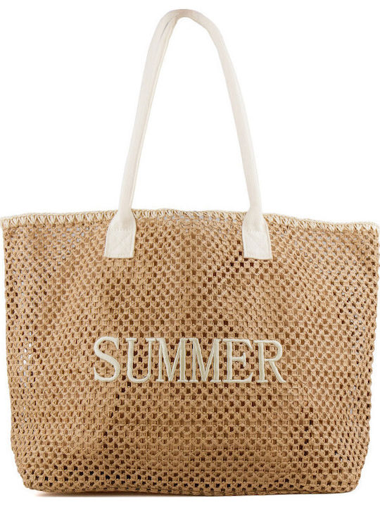 Silia D Korbweide Strandtasche Beige