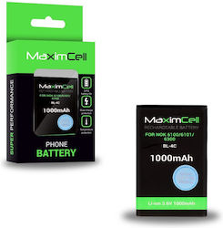 Maximcell Handy-Akku Nokia 6100 6101 6300 Bl-4c 1000mAh Li-ion Maximcell Handy-Akku Nokia 6100 6101 6300 Bl-4c 1000mAh Li-ion