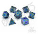 Critstones Metal Dice Set Twilight Grove 7