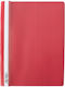 Clipboard PP With Eco Report File Red