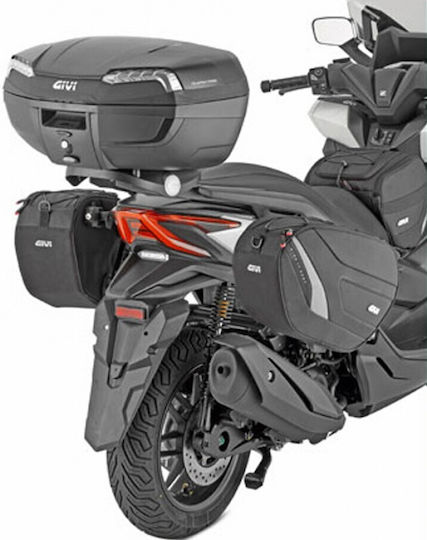 Givi Side Folding Motorcycle Luggage Racks Stl1166 Compatible with Honda Forza 125/350 23-26