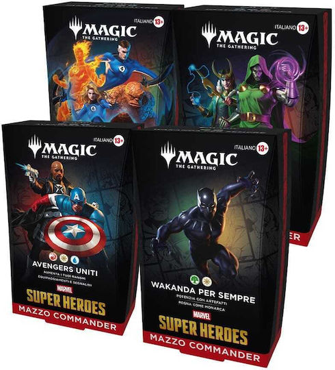 Wizards of the Coast Super Heroes Commander Magic: The Gathering (IT)