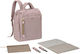 Laessig Backpack Diaper Bag Pink