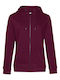 B&C Queen Unisex Promotional Long Sleeve Sweatshirt Dark Cherry