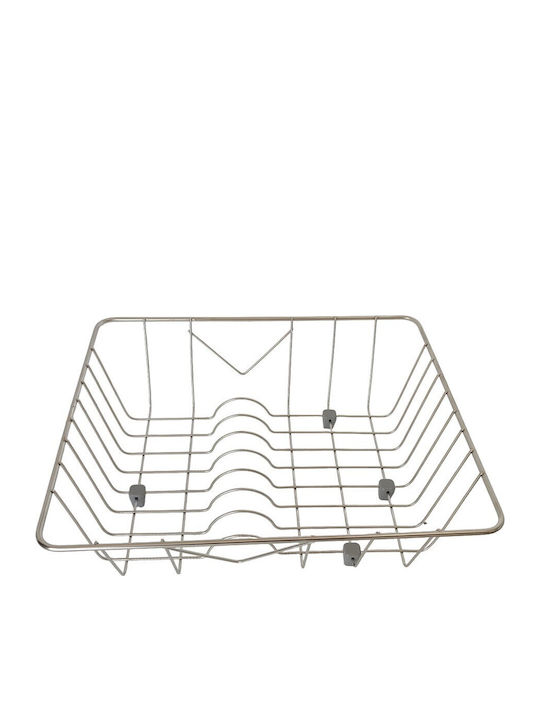 Sanitec No13 Abtropfkorb Inox Silber 37x33cm