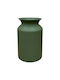 Vază Decorativă Metalică Verde 10.5xÎh19cm