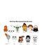 Star Wars 3d Pvc Bag Clips Halloween Display 24