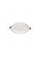Kanlux Deckenleuchte Badezimmer 18,5cm Weiß mit Integrierte LED